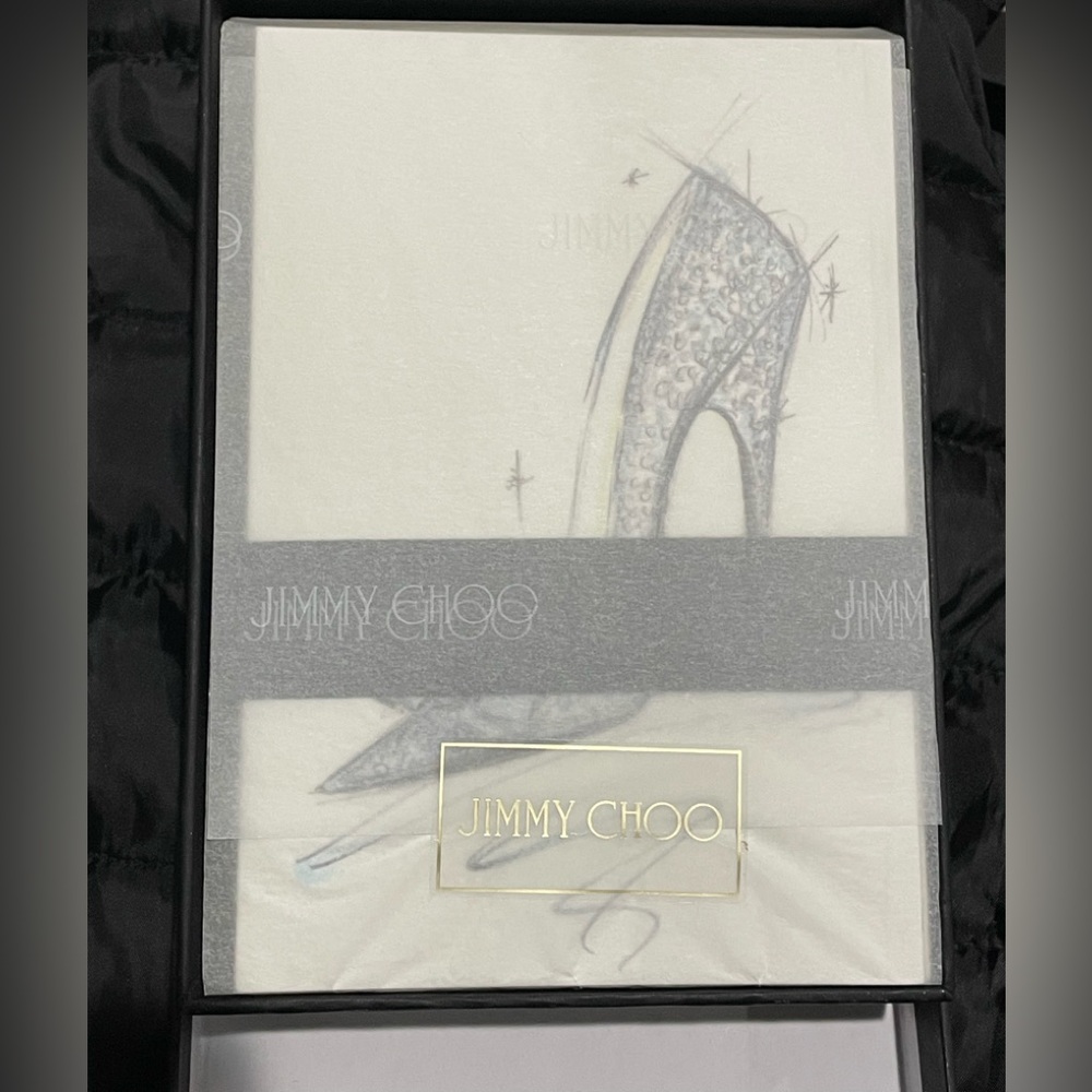 New JIMMY CHOO High Heel Blank Note Cards with Envelopes Authentic